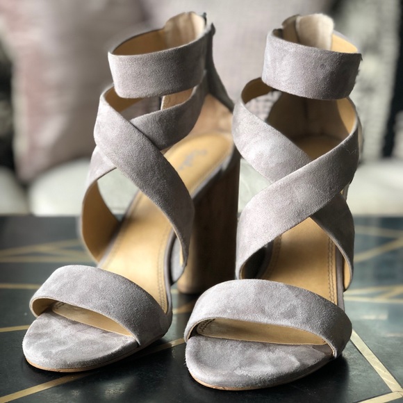 Splendid, Jara, High Heel Sandal, Gray, 8.5 - Picture 2 of 4